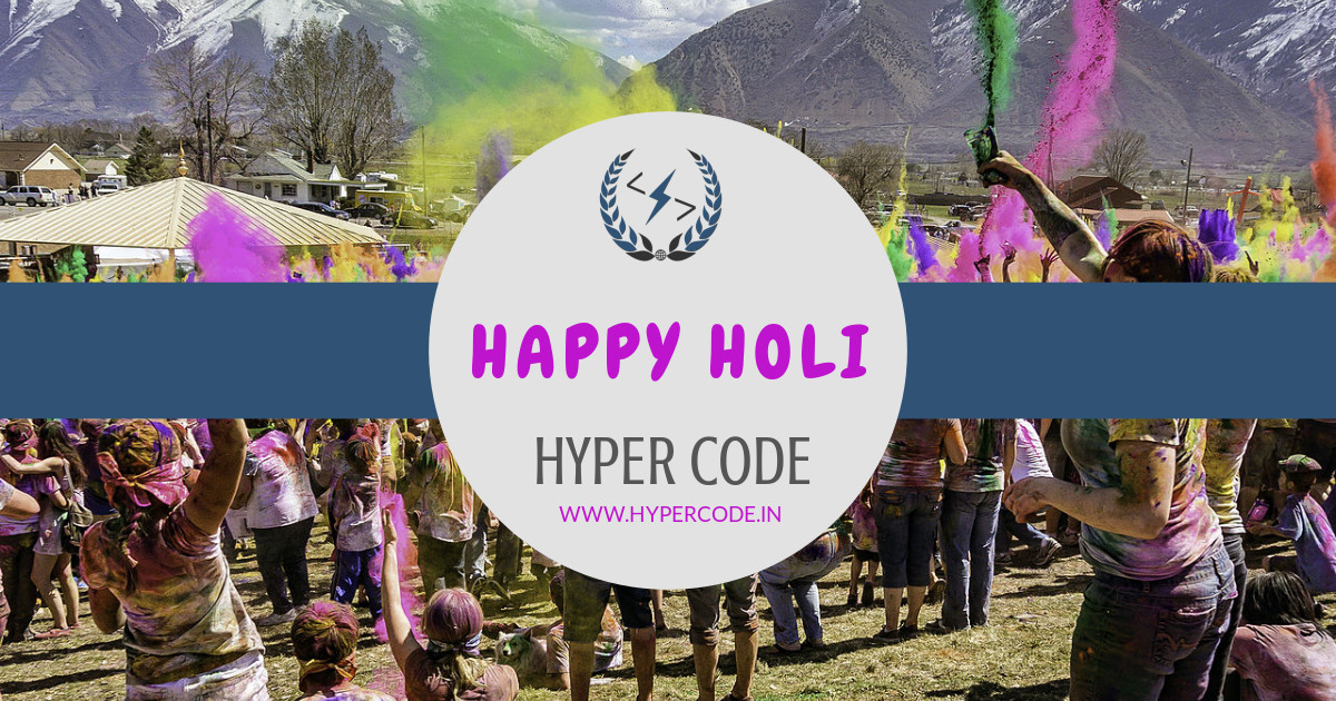 Happy Holi 2019